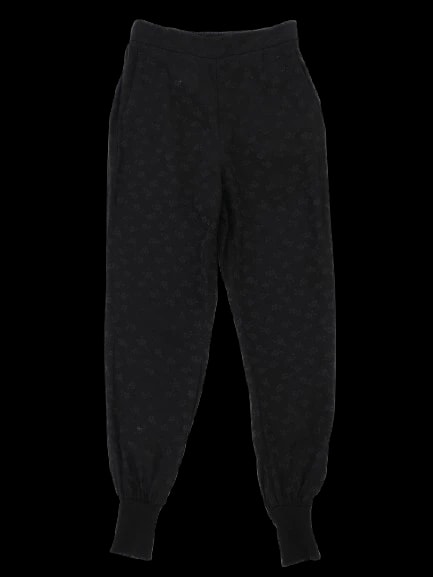 Stella McCartney Black Viscose Casual Trousers — 2