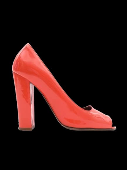 Lanvin Red Leather Pumps — photo 1