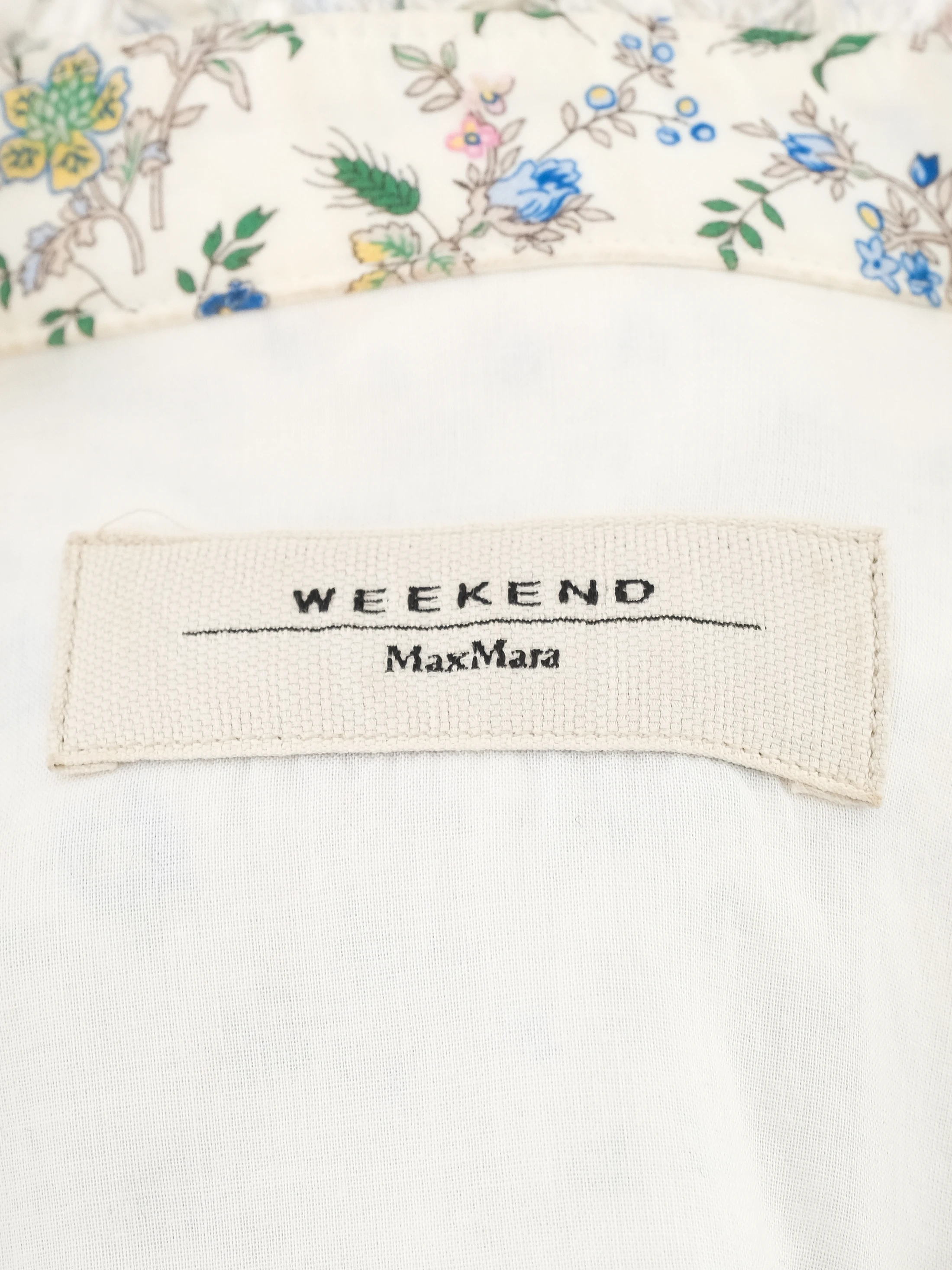 Weekend MaxMara White Cotton Shirt — 3