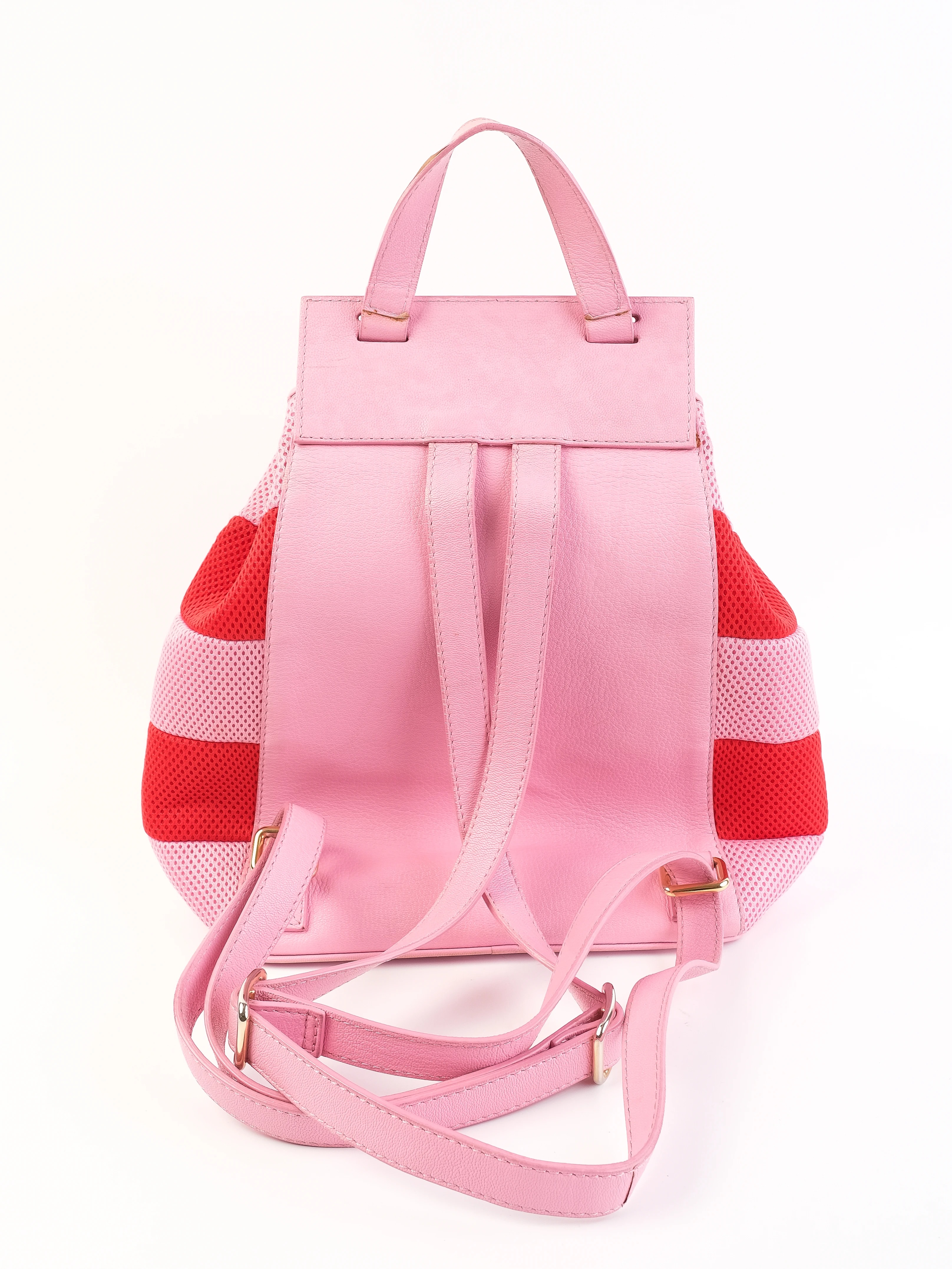 Moschino Pink Backpack — 2