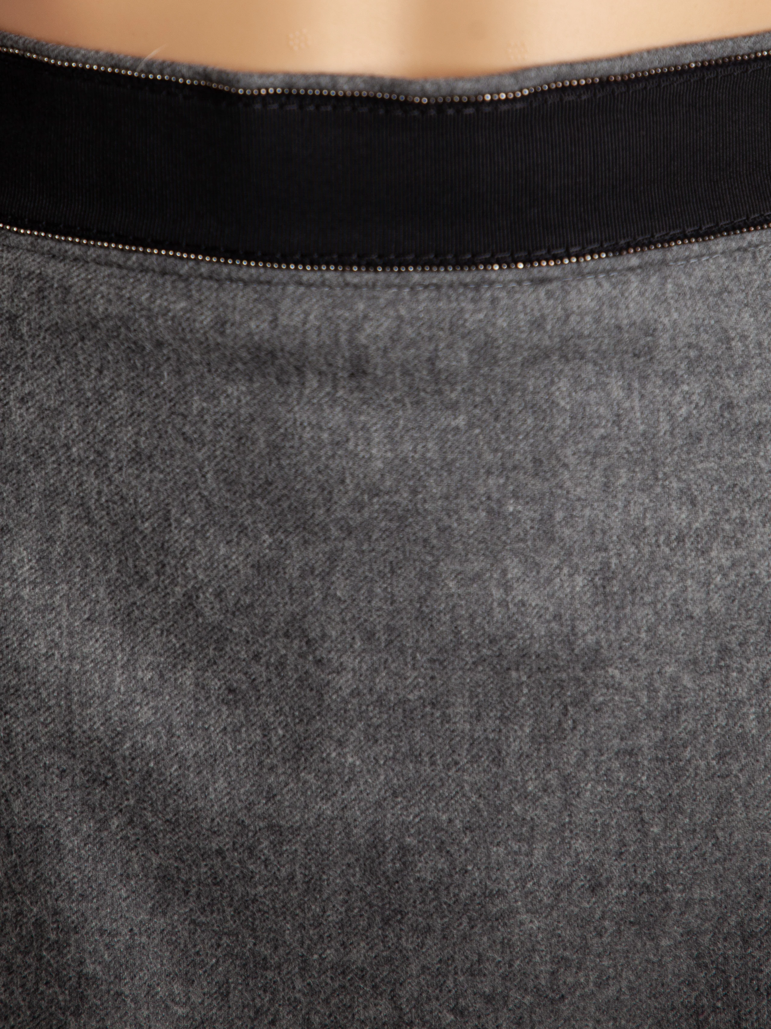 Laurel Gray Cashmere Pencil Skirt — 3