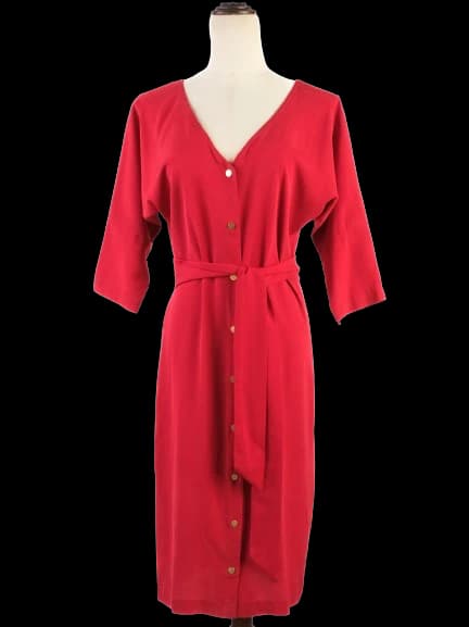 Diane von Furstenberg Red Silk Casual