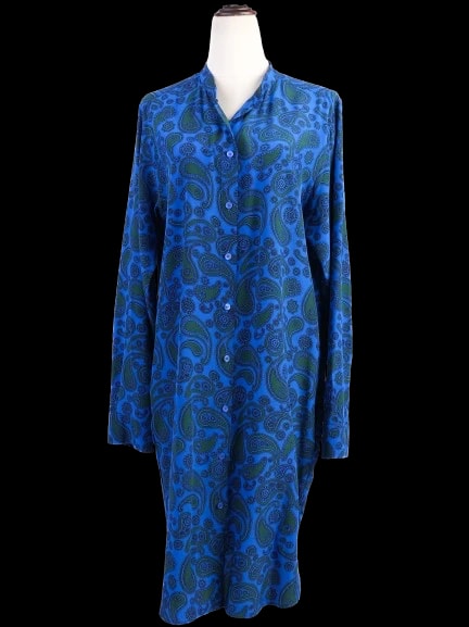 Stella McCartney Blue Silk Cardigan — 1