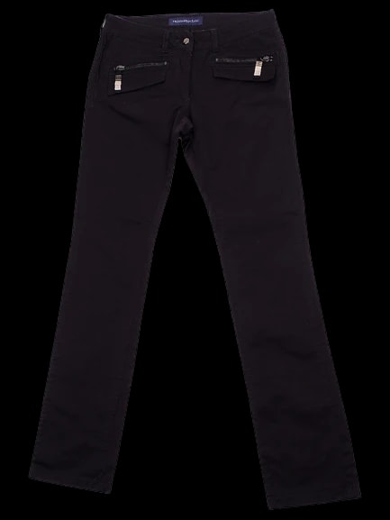 Trussardi Black Nylon Casual — 1