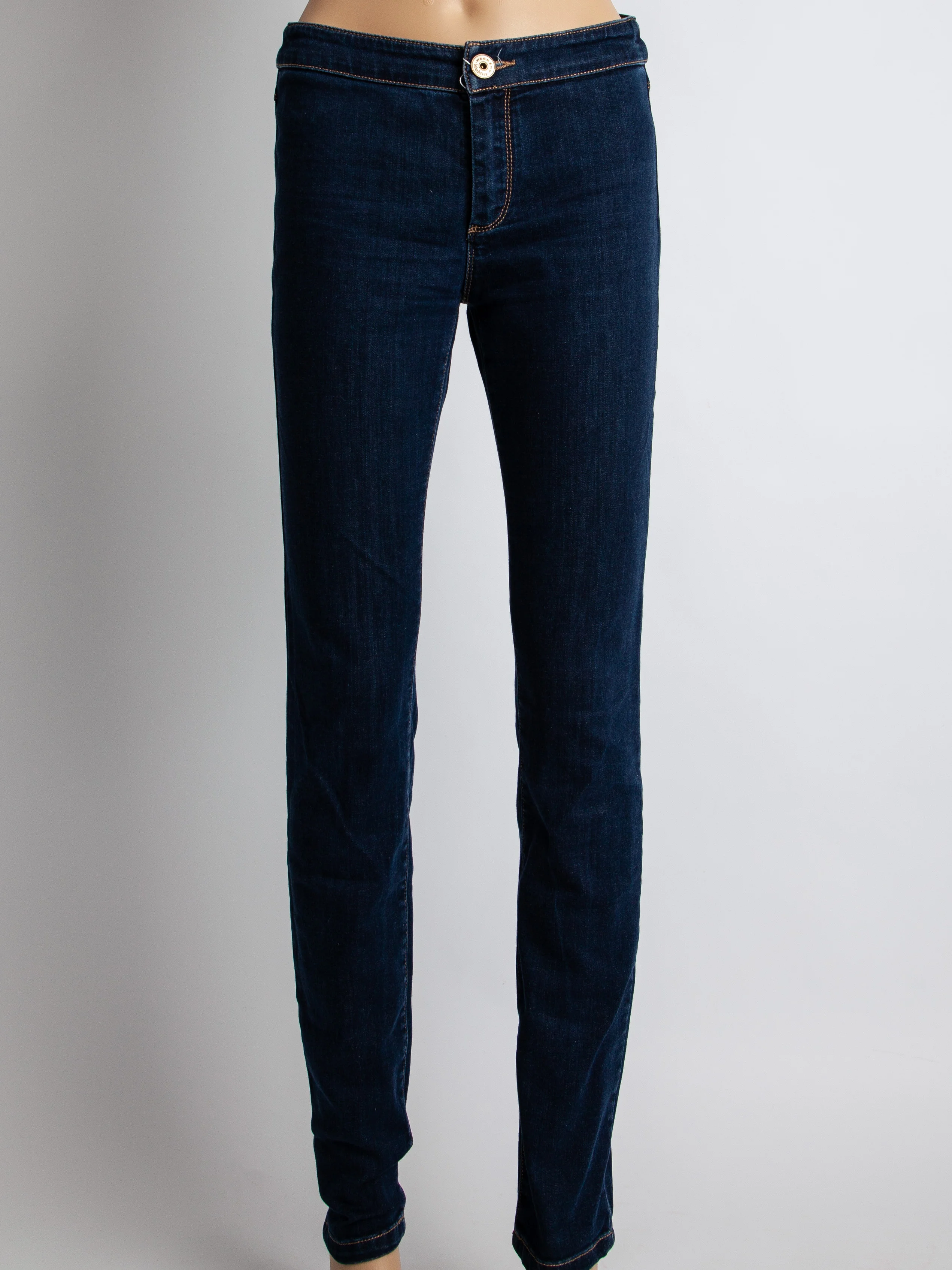 Weekend MaxMara Blue Denim Skinny Jeans — 3
