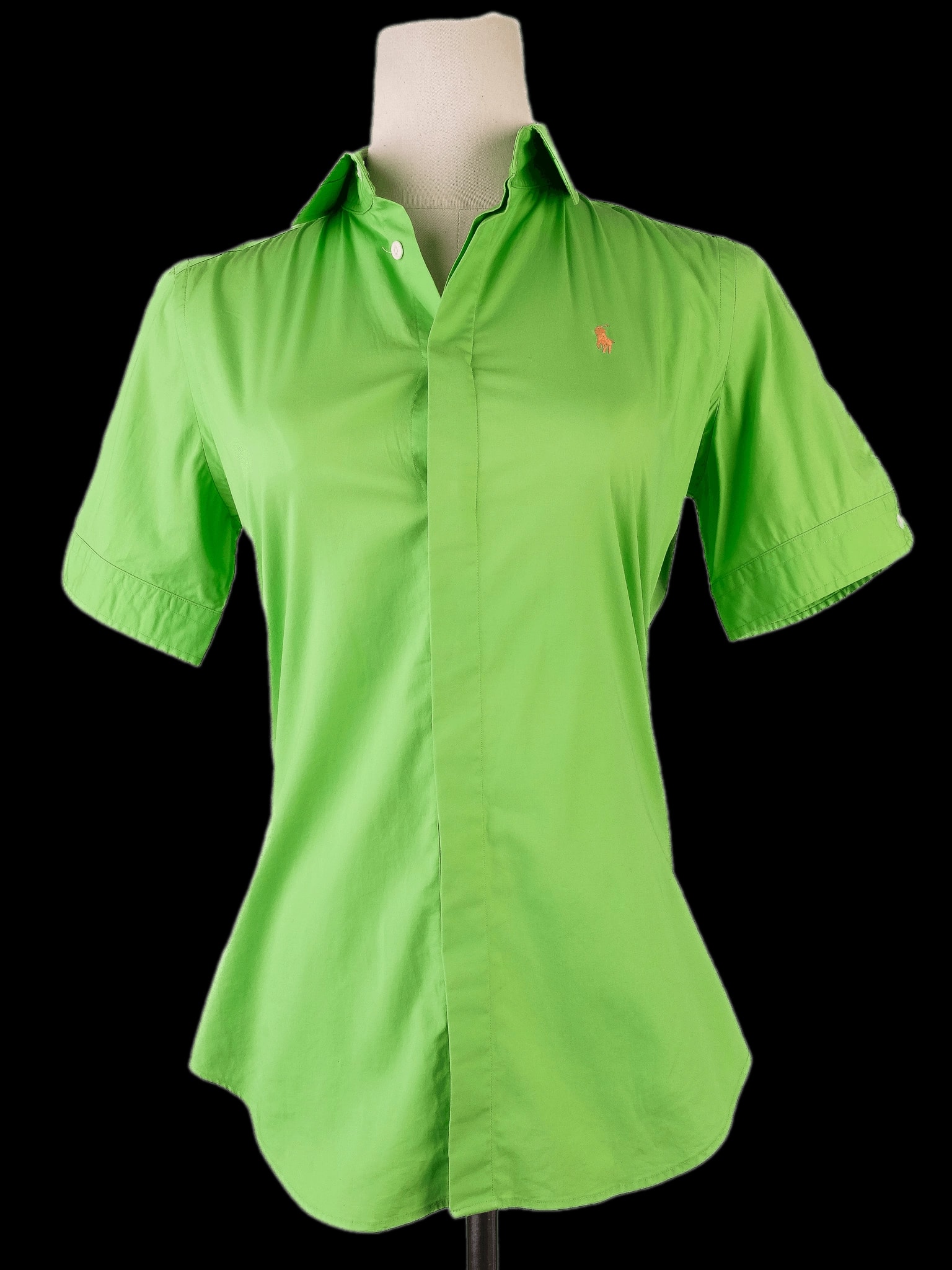 Ralph Lauren Green Cotton Shirt — 1