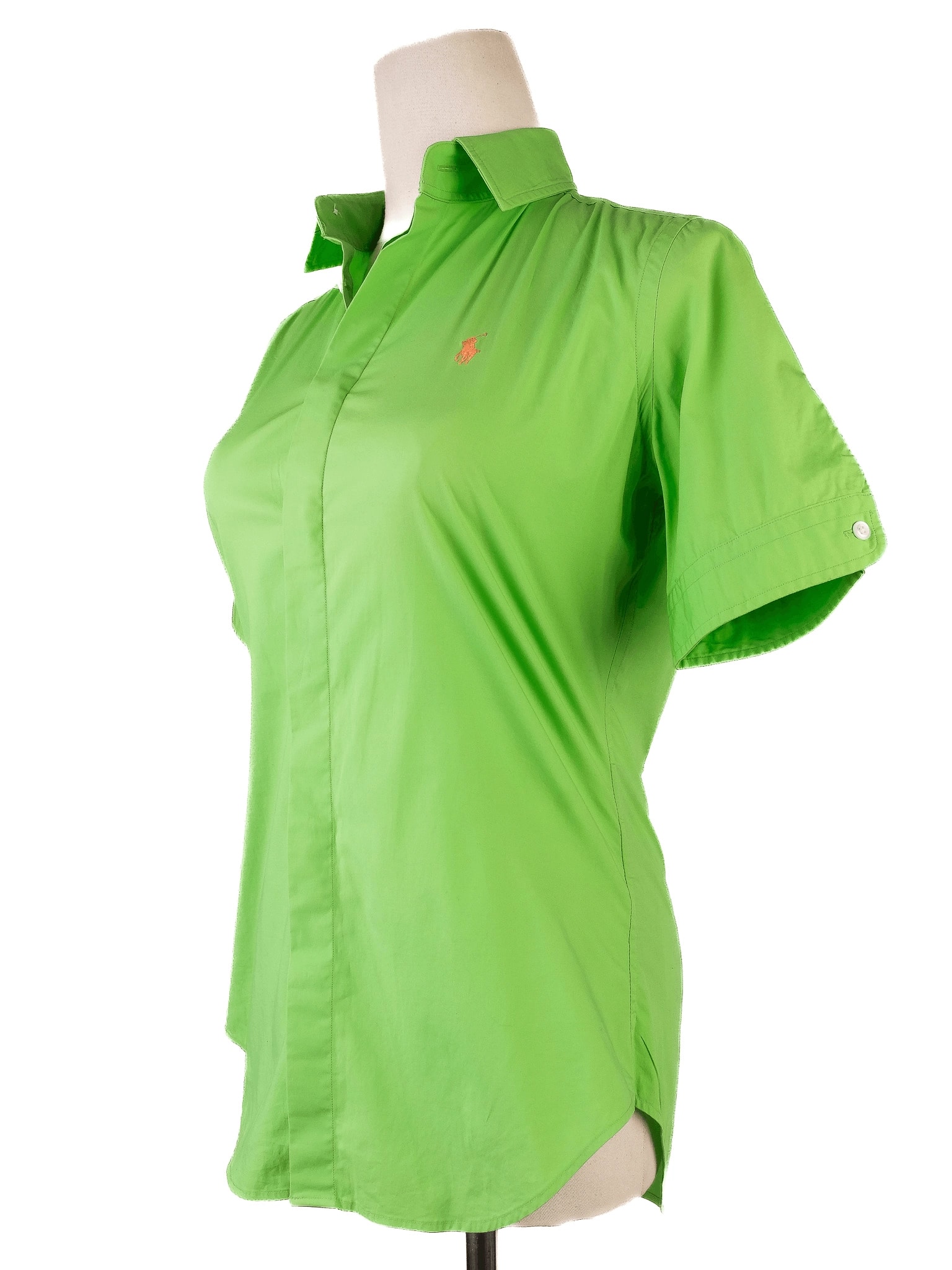 Ralph Lauren Green Cotton Shirt — 3