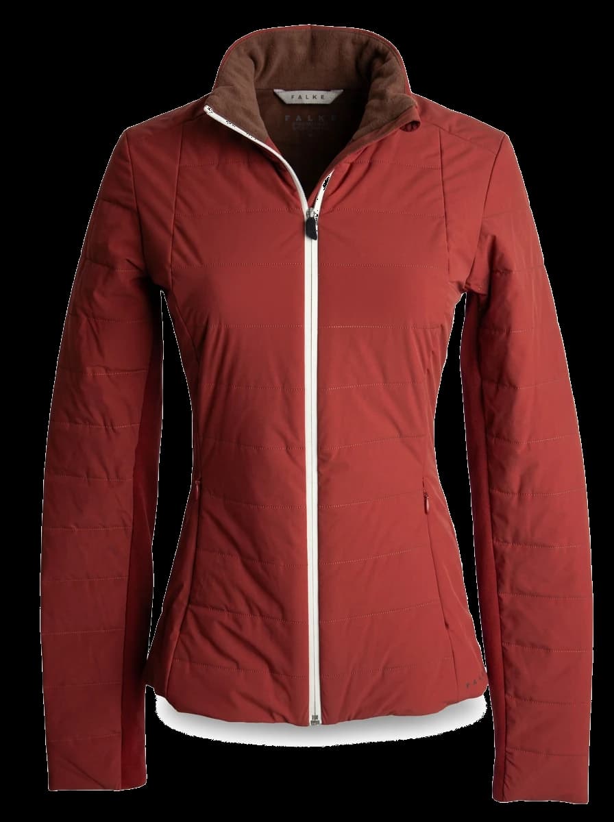 Falke Red Polyester Jacket — photo 1