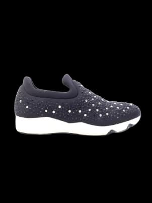 Baldinini Black Leather Sneakers — photo 1