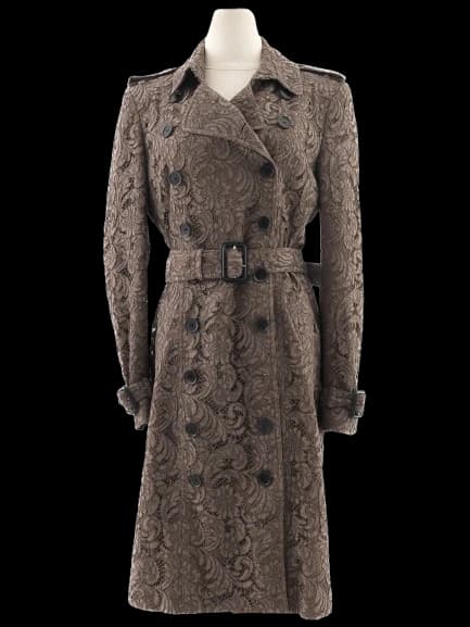 Burberry Orange Cotton Coat — photo 1