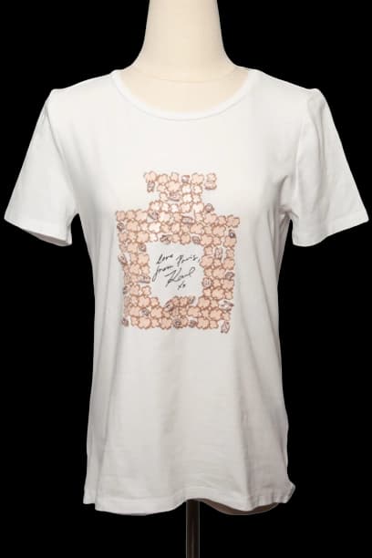 Karl Lagerfeld White Cotton T-Shirt