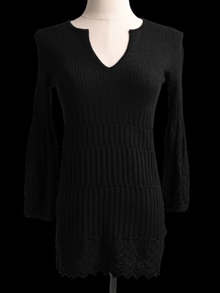 Missoni Black Wool Pullover