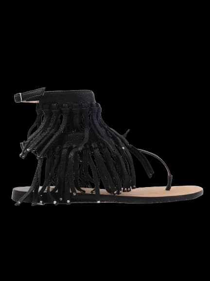 By Malene Birger Black Leather Sandals