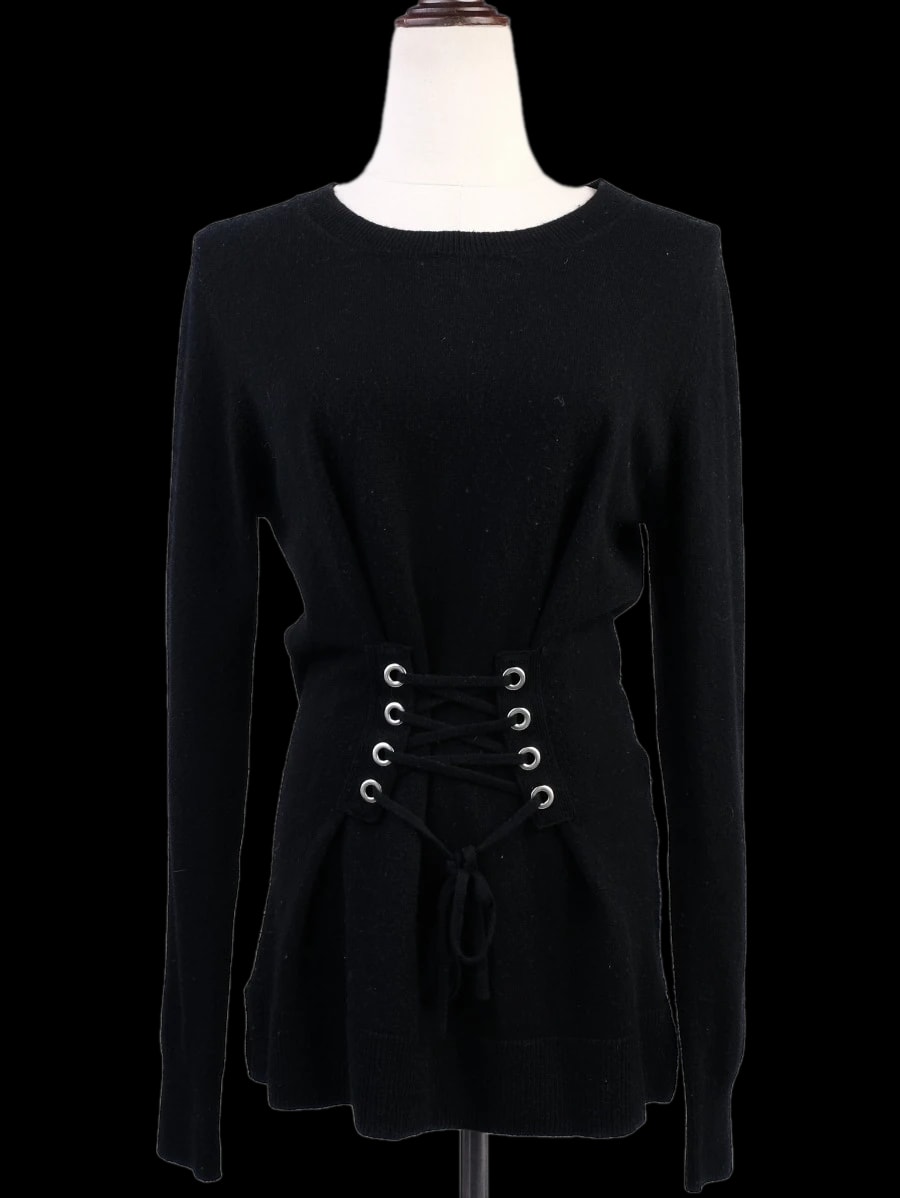 Sandro Black Wool Sweater — 1