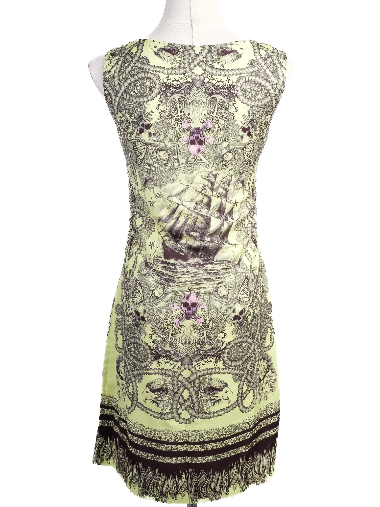 Alexander McQueen Silk Sleeveless Dress — 2