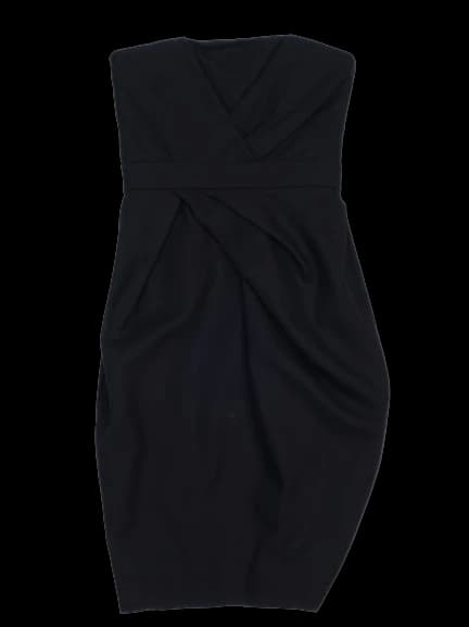 By Malene Birger Black Wool Cocktail Dress — photo 1