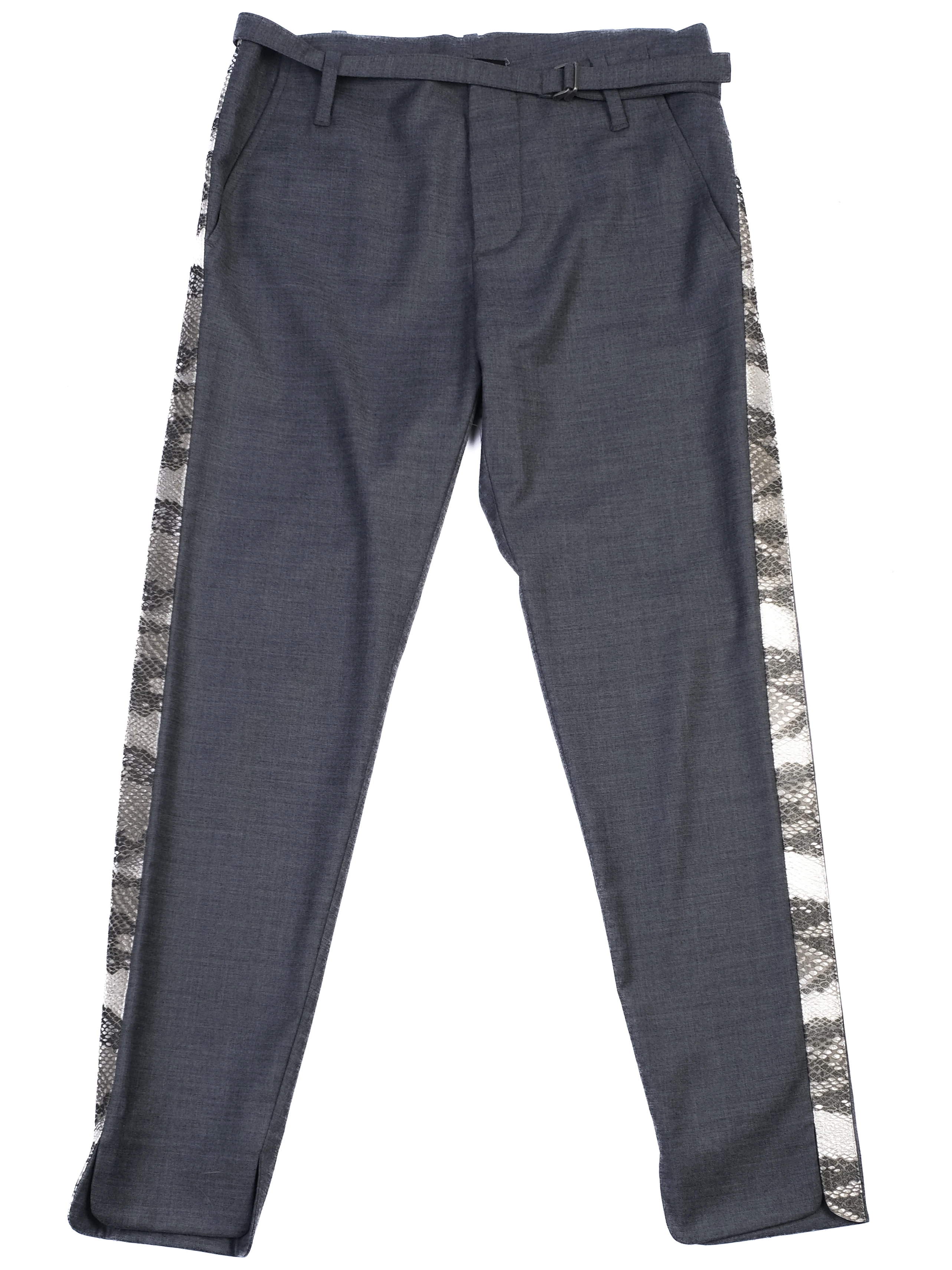 Zadig&Voltaire Gray Polyester Trousers — 3