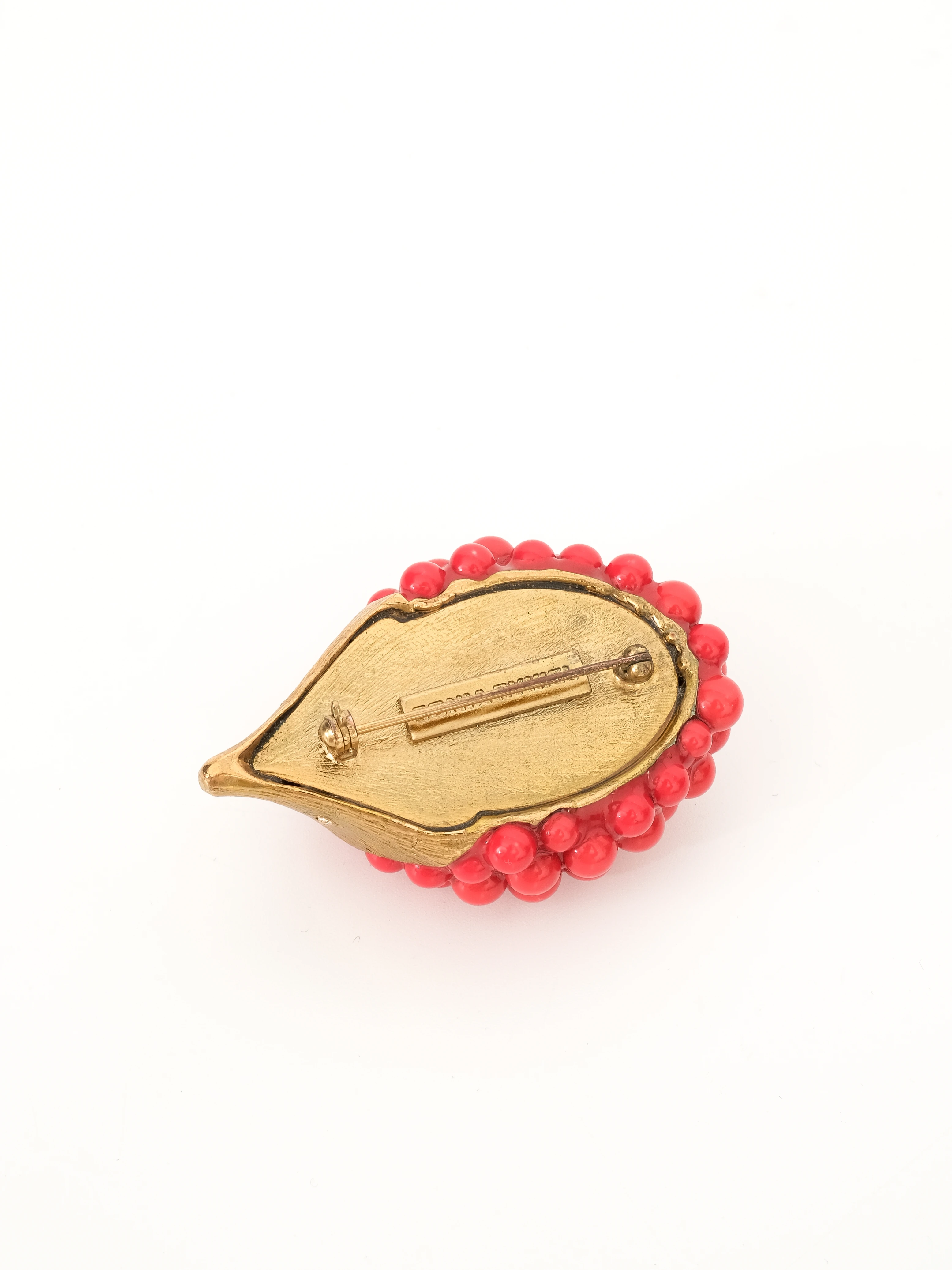 Sonia Rykiel Red Metal Jewelry — 3