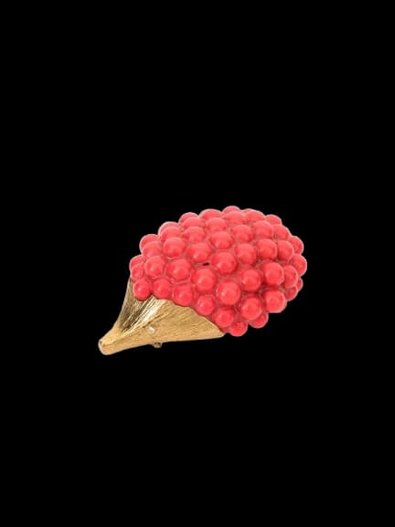 Sonia Rykiel Red Metal Jewelry