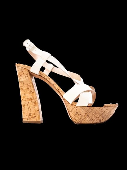 Casadei Leather High Heel Sandals — photo 1