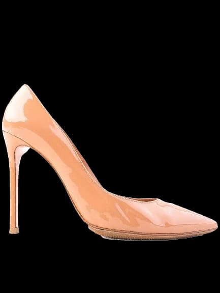 Gianvito Rossi Orange Leather Pumps — photo 1