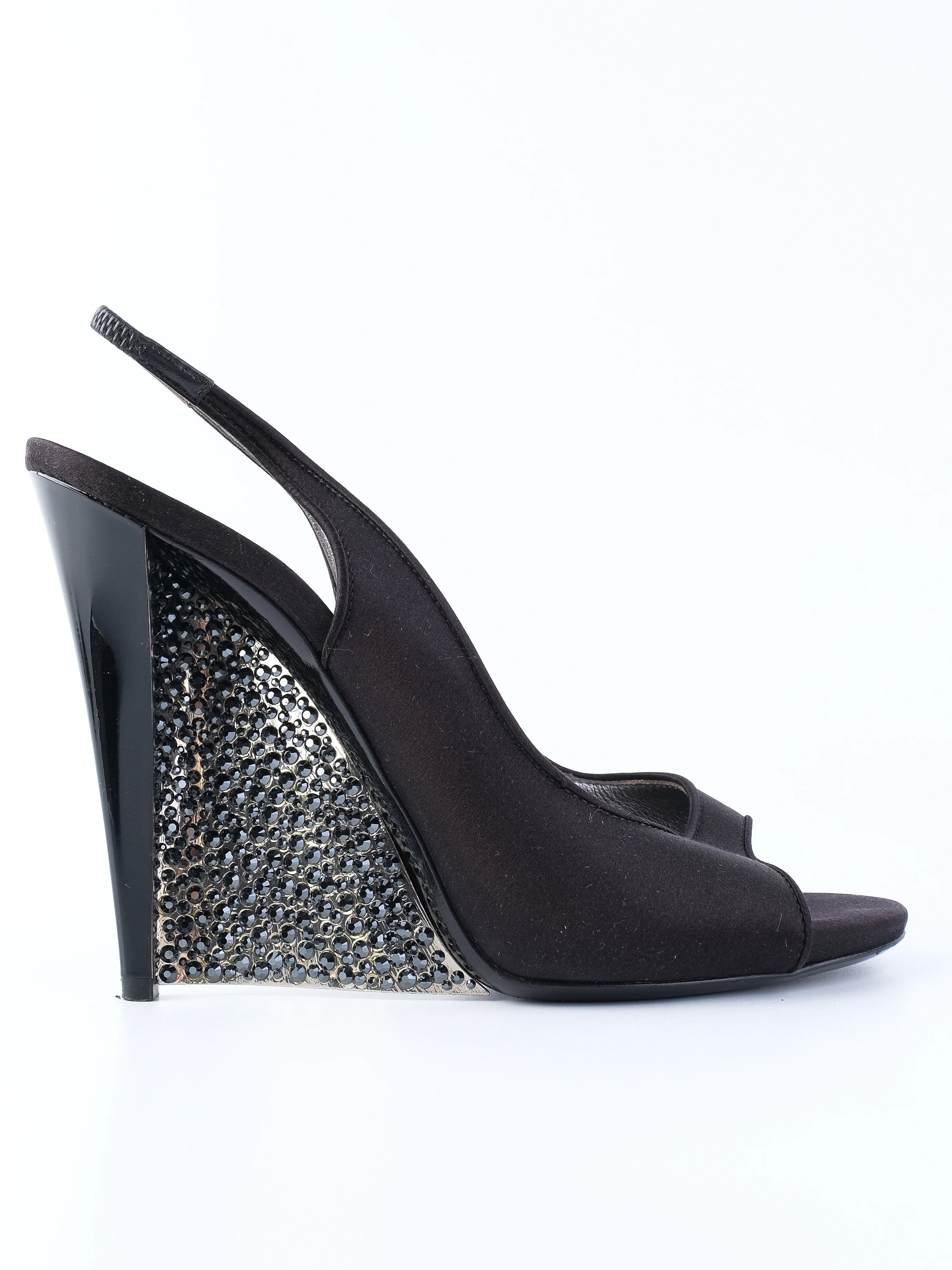 Casadei Black Leather Sandals — 2