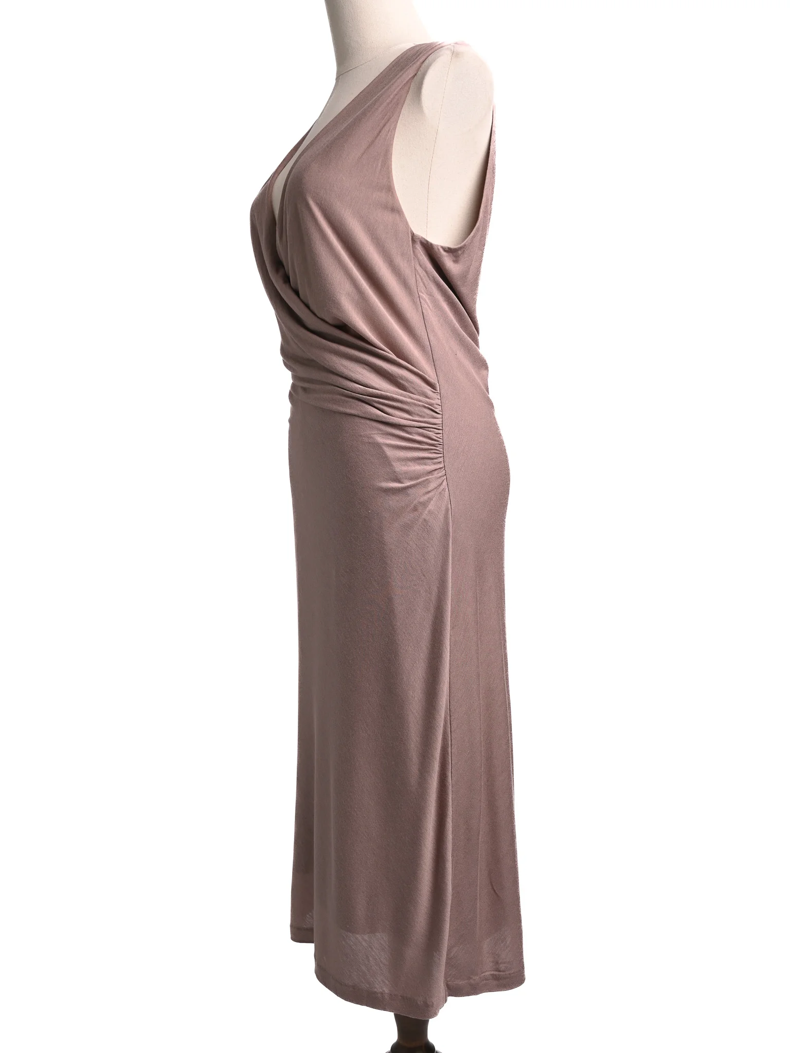 Ralph Lauren Orange Cotton Sleeveless Dress — 3