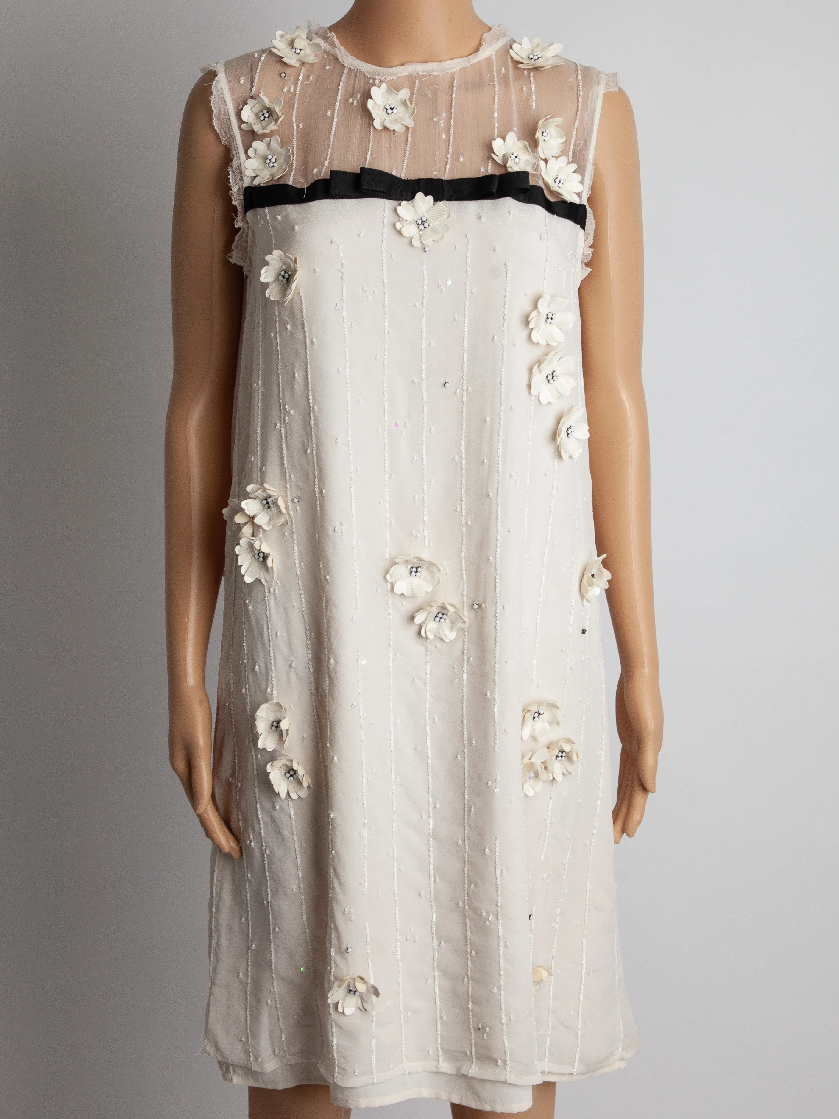 TWINSET White Viscose Dress — 2