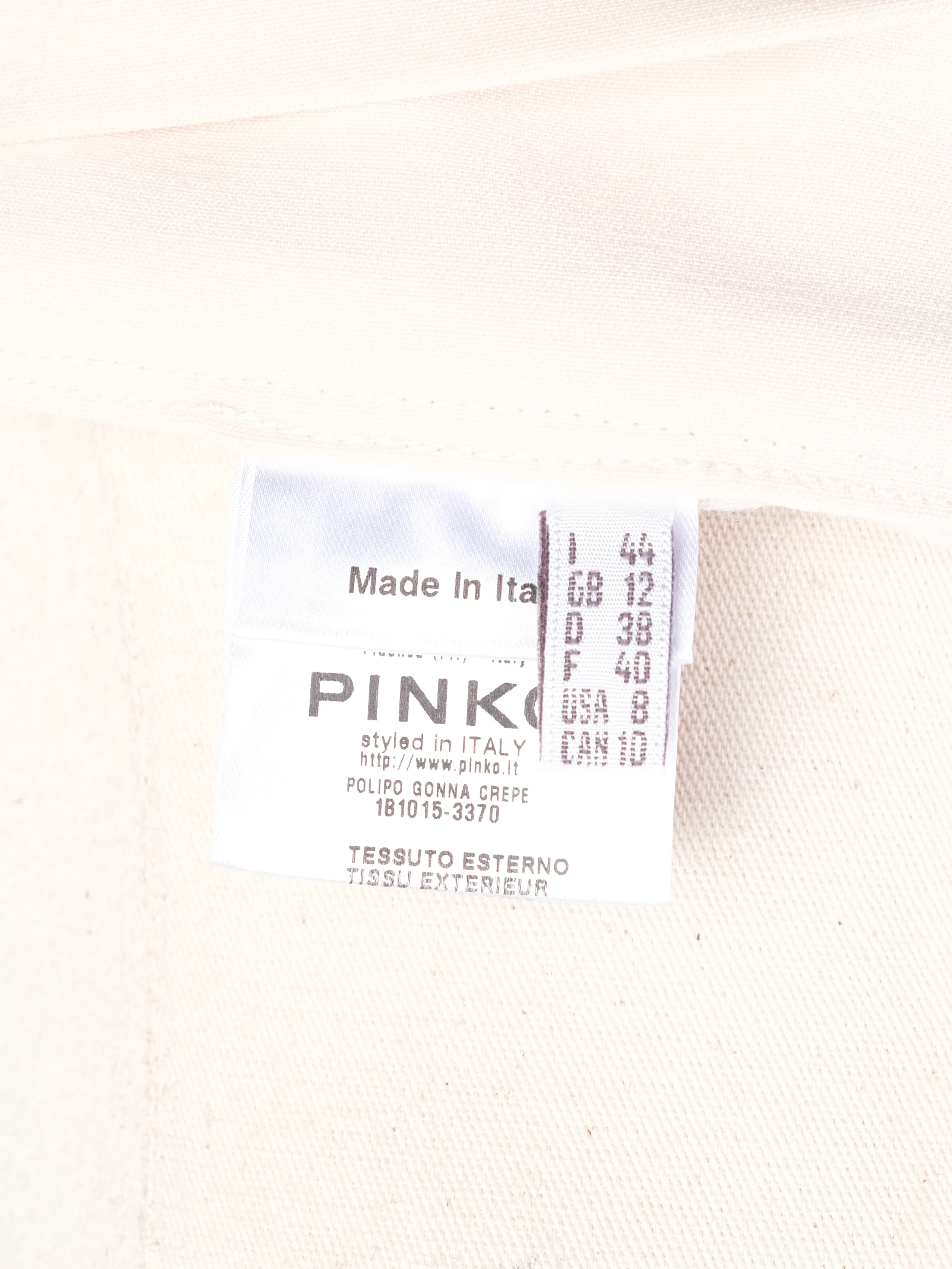 Pinko White Polyester Designer Piece — 3