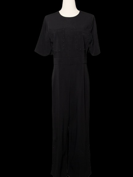 Max Mara Black Polyester Jumpsuit — 3