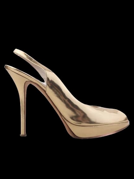 Dior Yellow Leather Sandals — photo 1