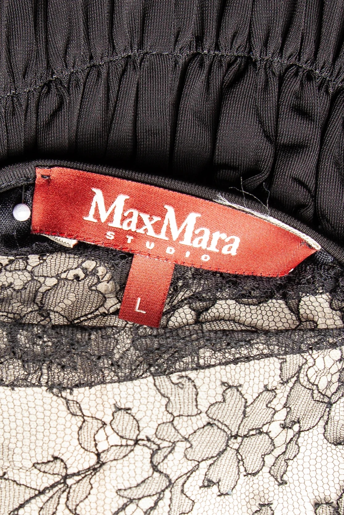 Max Mara Black Polyester Dress — 3