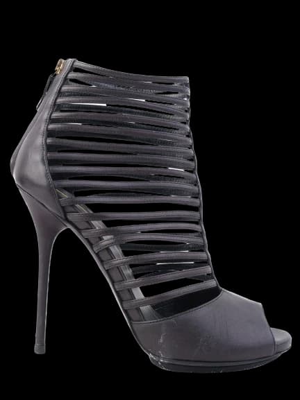 Gucci Black Leather Sandals — photo 1