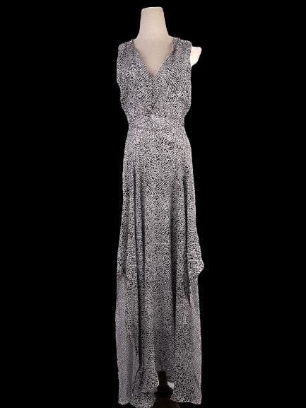 Maje Black Cupro Cocktail Dress — 2