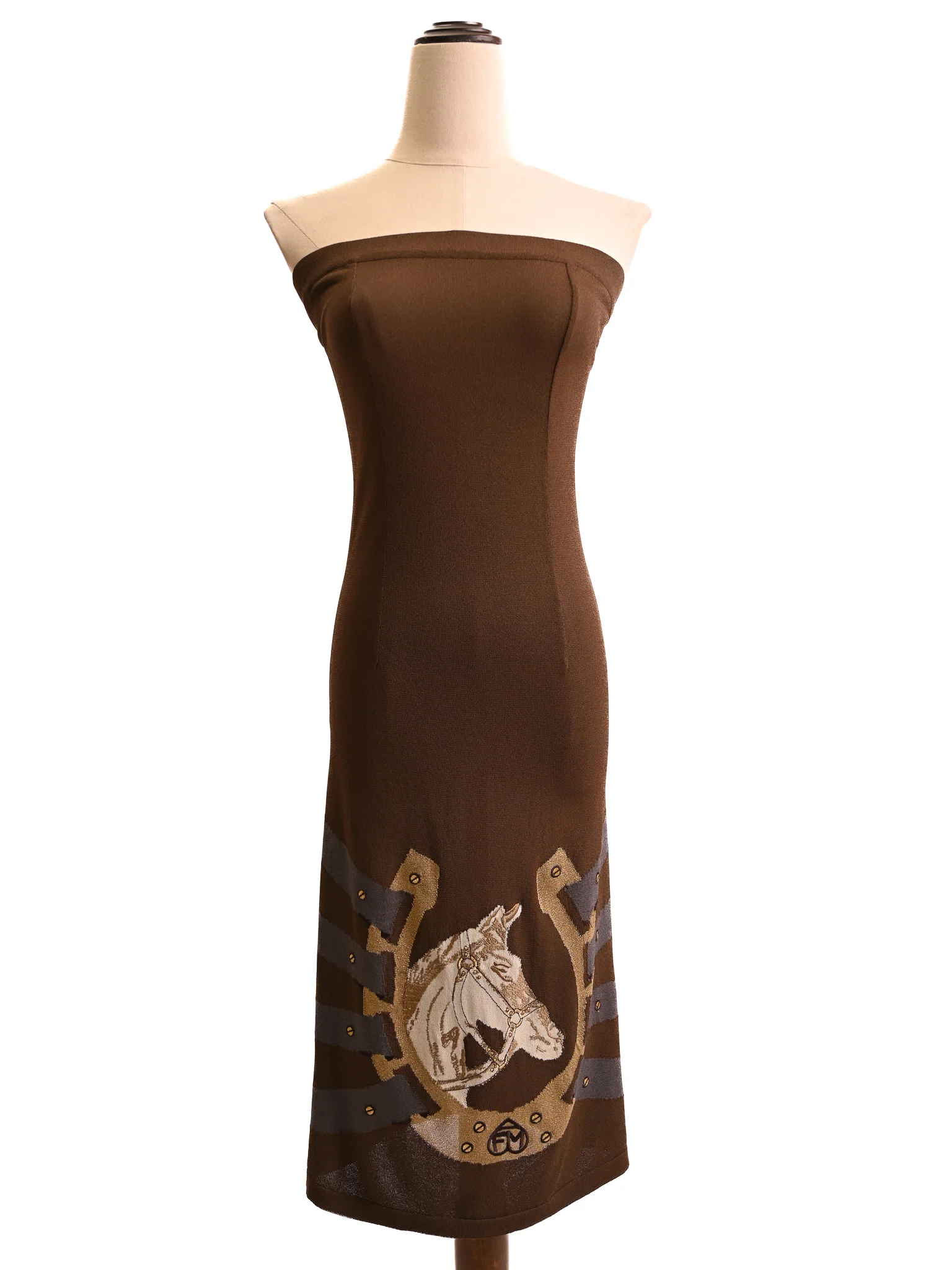 Frankie Morello Orange Viscose Mini Dress — 2