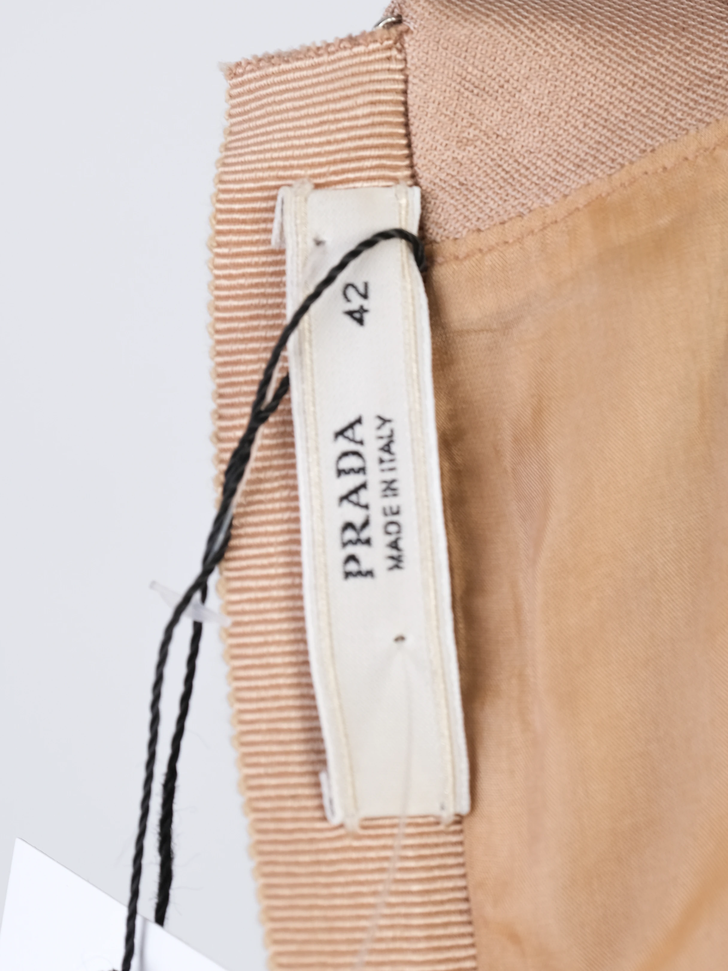 Prada Gray Wool Cocktail Dress — 3