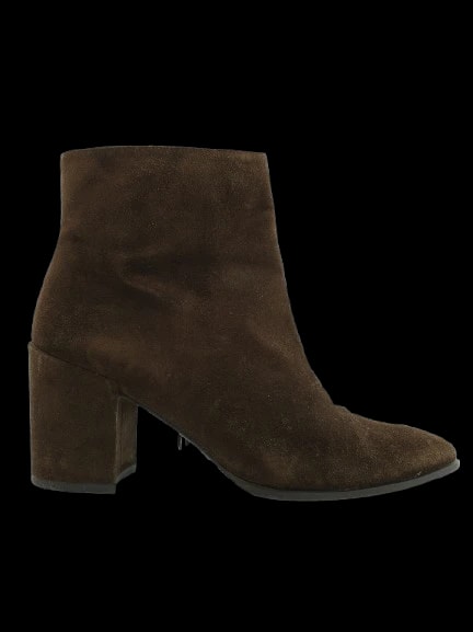 Stuart Weitzman Orange Leather Boots — 1