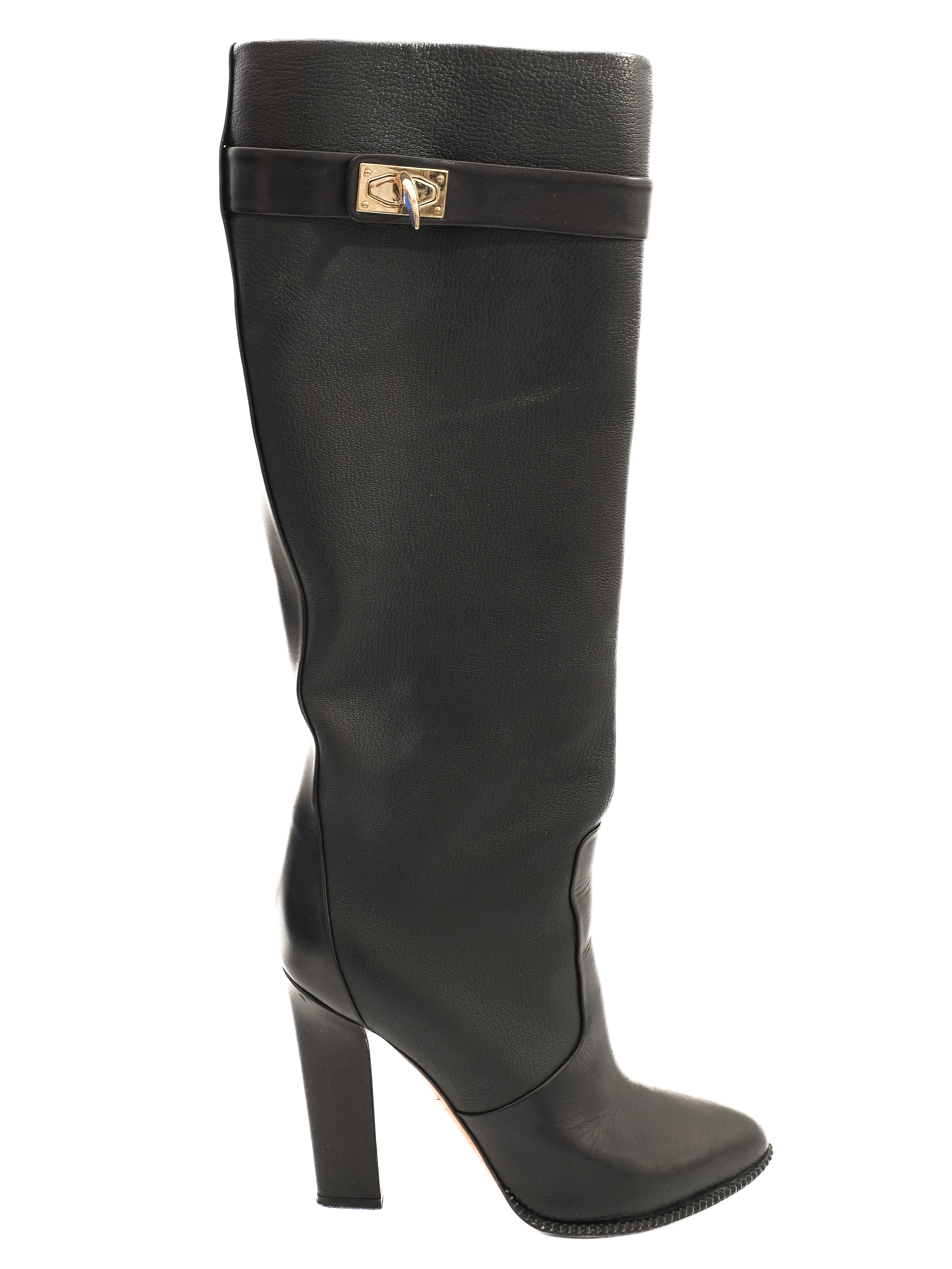 Givenchy Black Leather Boots — 2