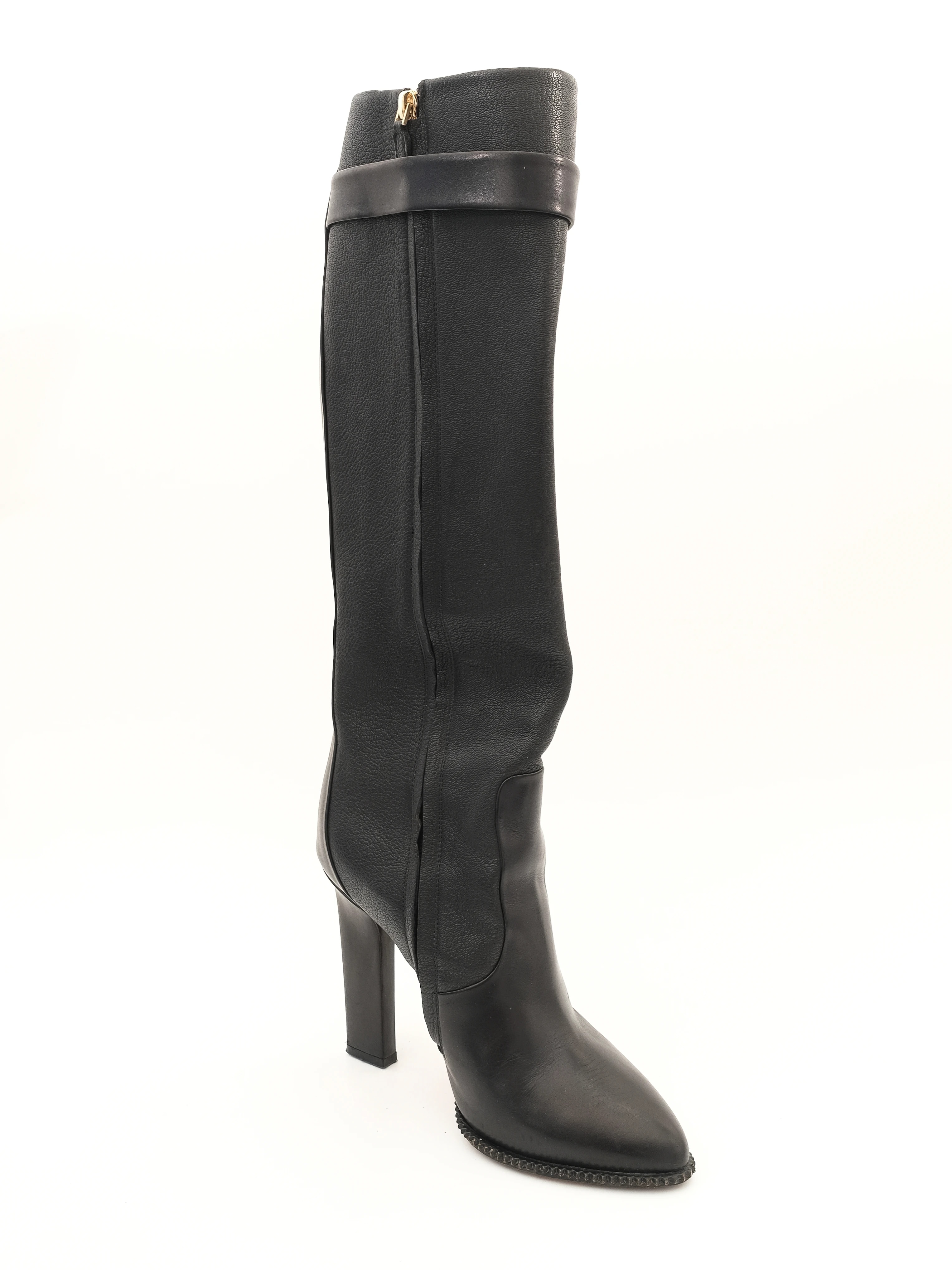 Givenchy Black Leather Boots — 3