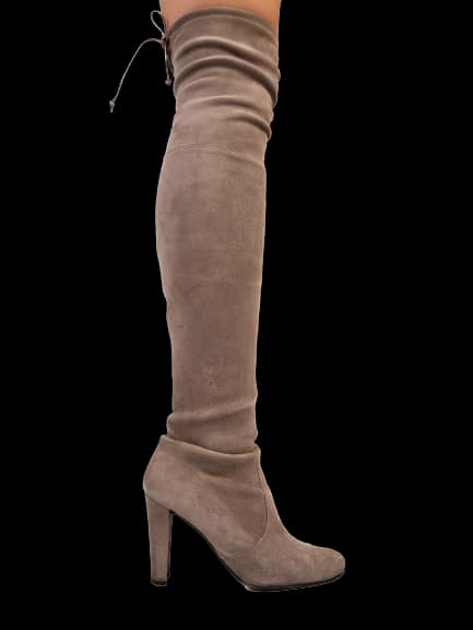 Stuart Weitzman Gray Genuine suede Boots — photo 1