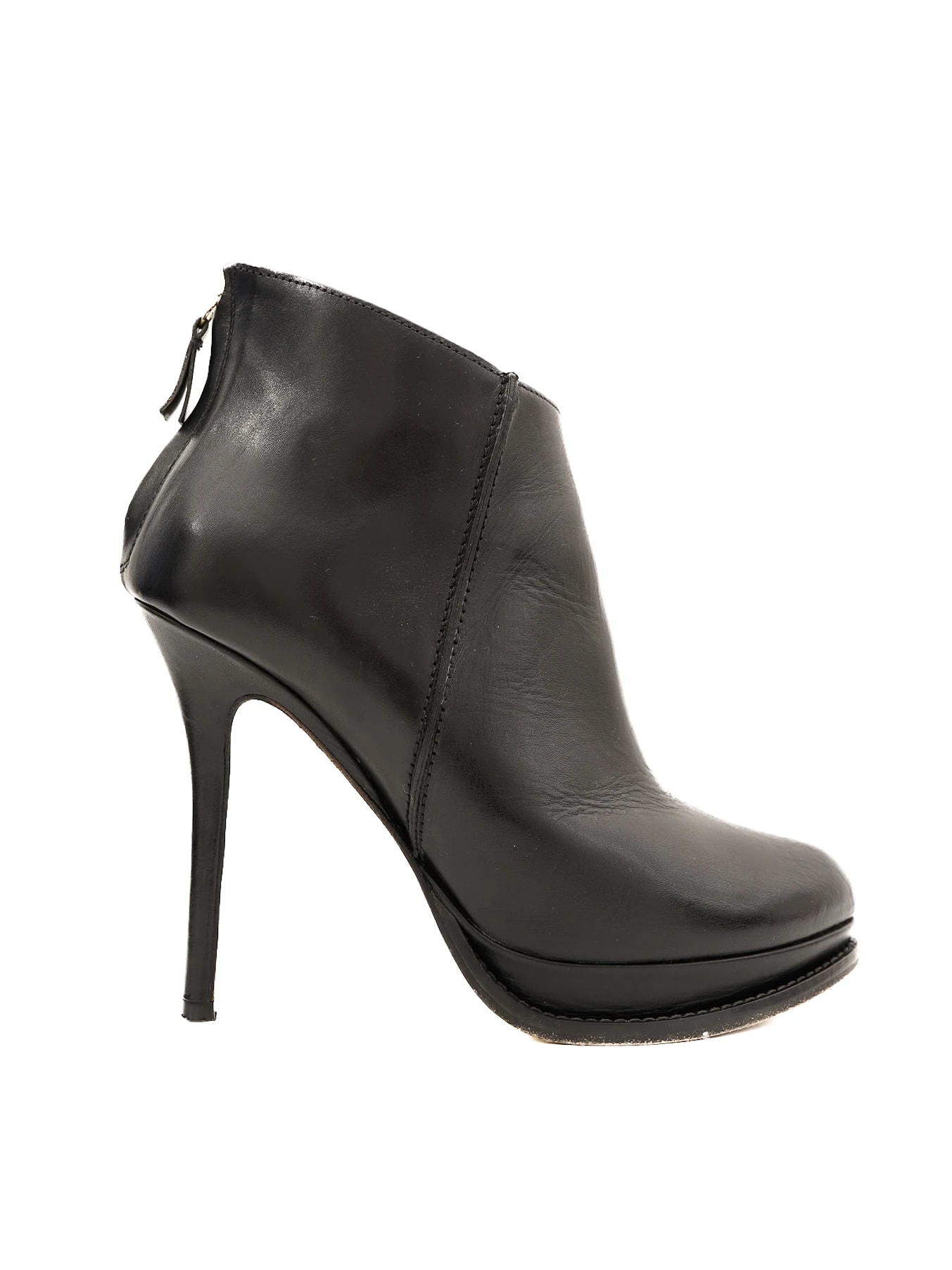 MaxCo Black Leather Pumps — 2