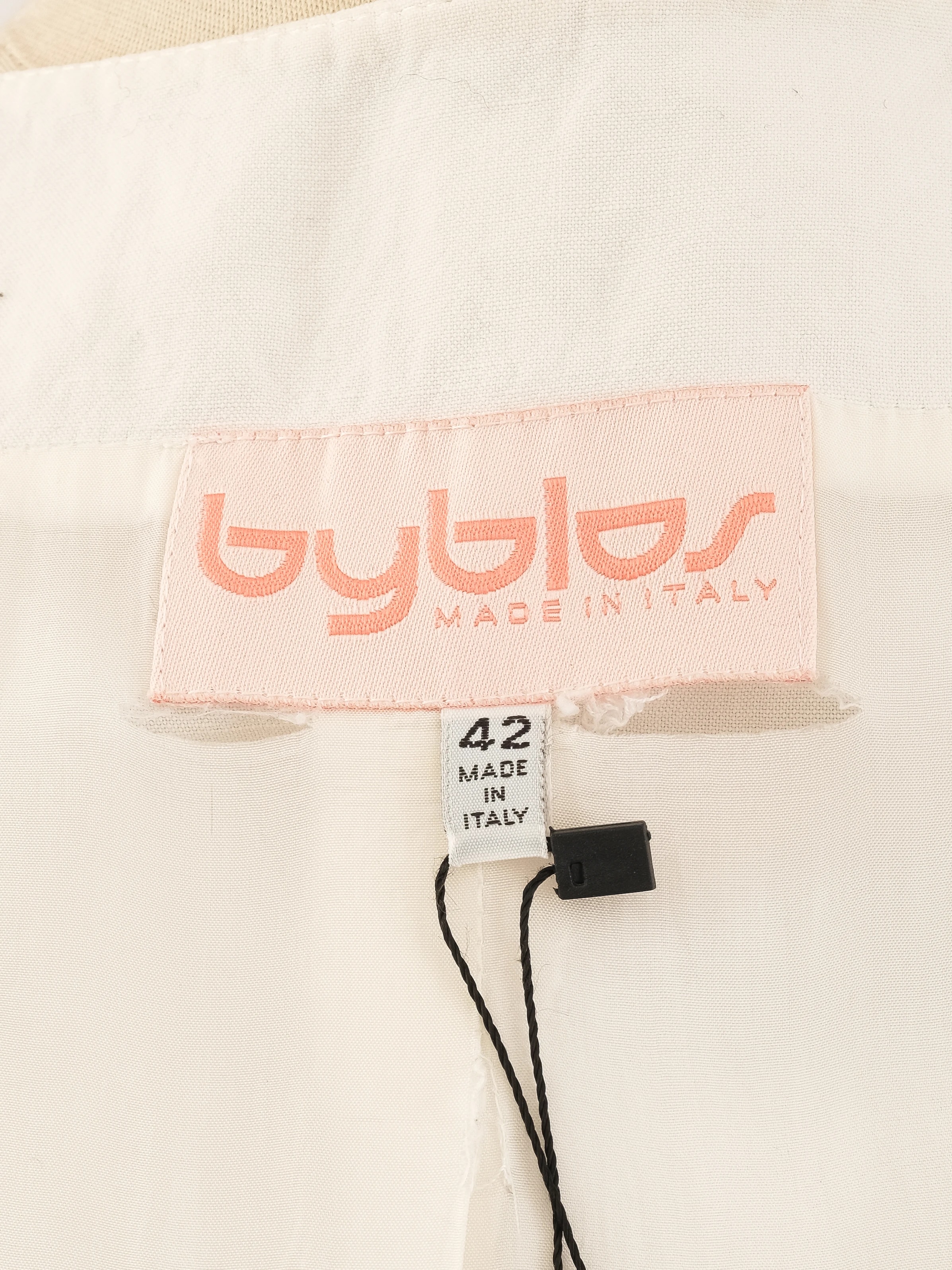 Byblos White Len Blazer — 3