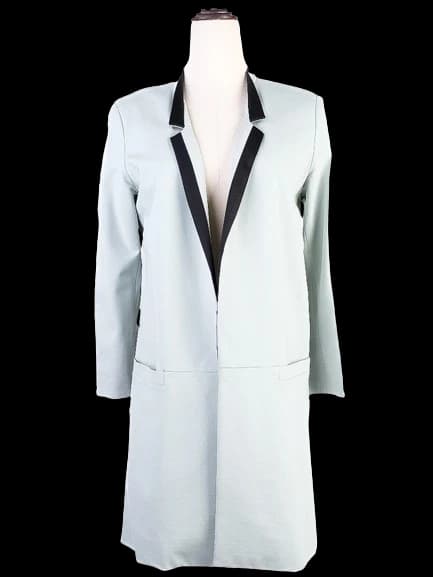 Massimo Rebechi Blue Viscose Blazer — photo 1