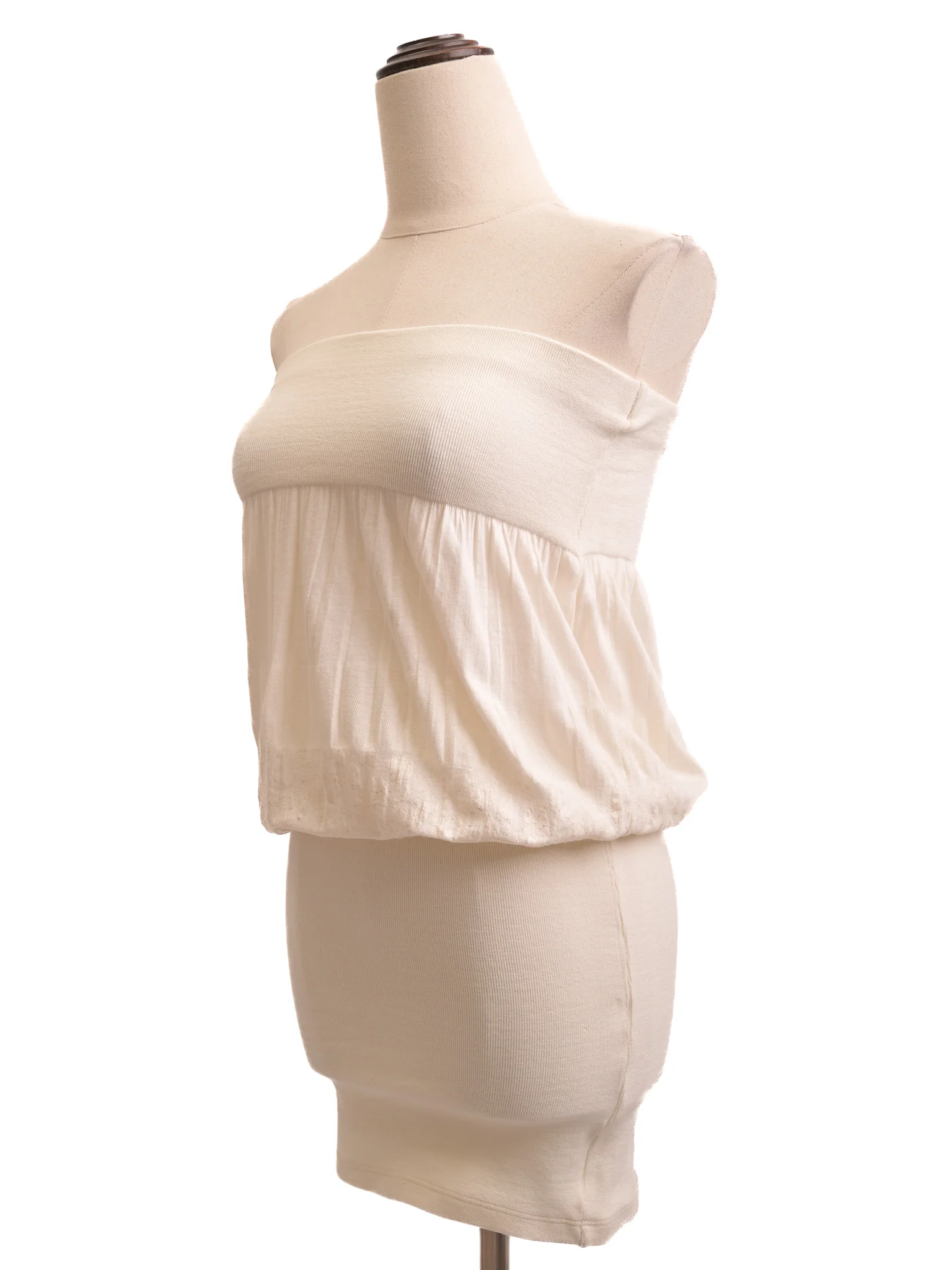 Patrizia Pepe White Cotton Mini Dress — 2