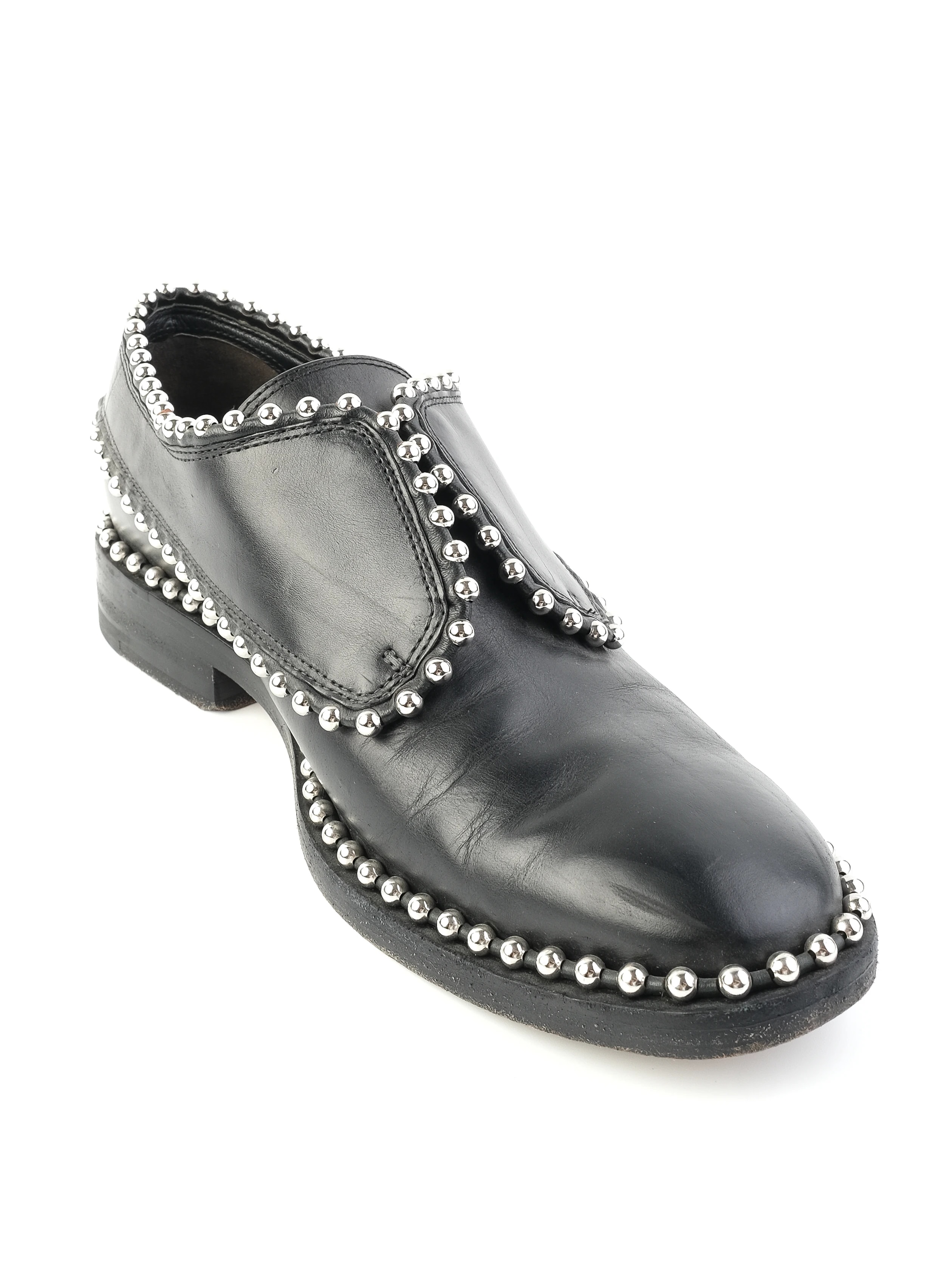 Alexander Wang Black Leather Loafers — 2