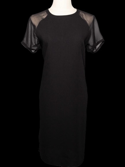 Vince Black Polyester Dress — 1