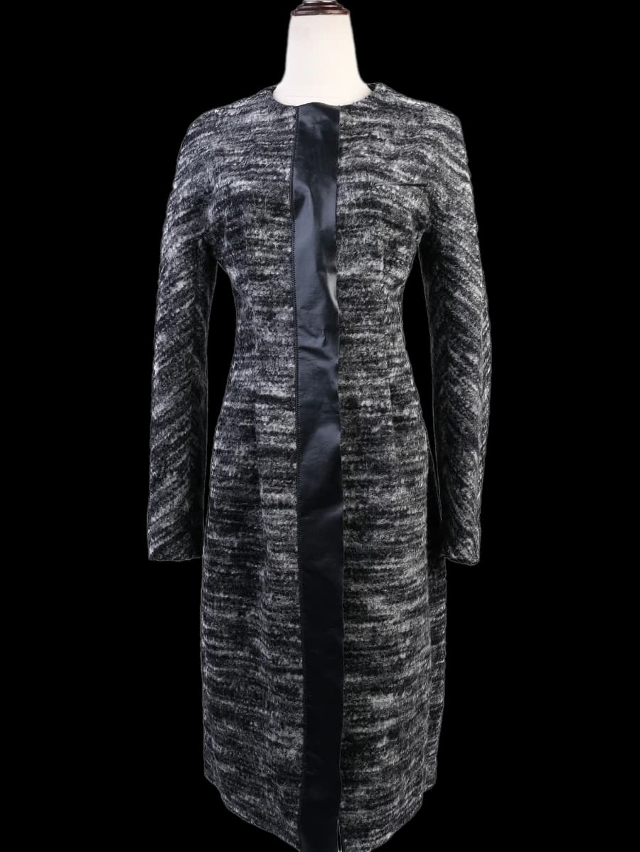 Sportmax Gray Wool Coat