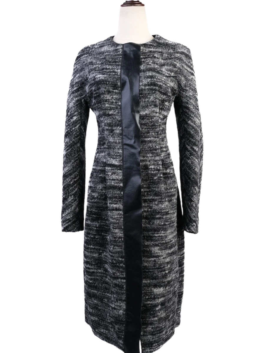 Sportmax Gray Wool Coat — 1