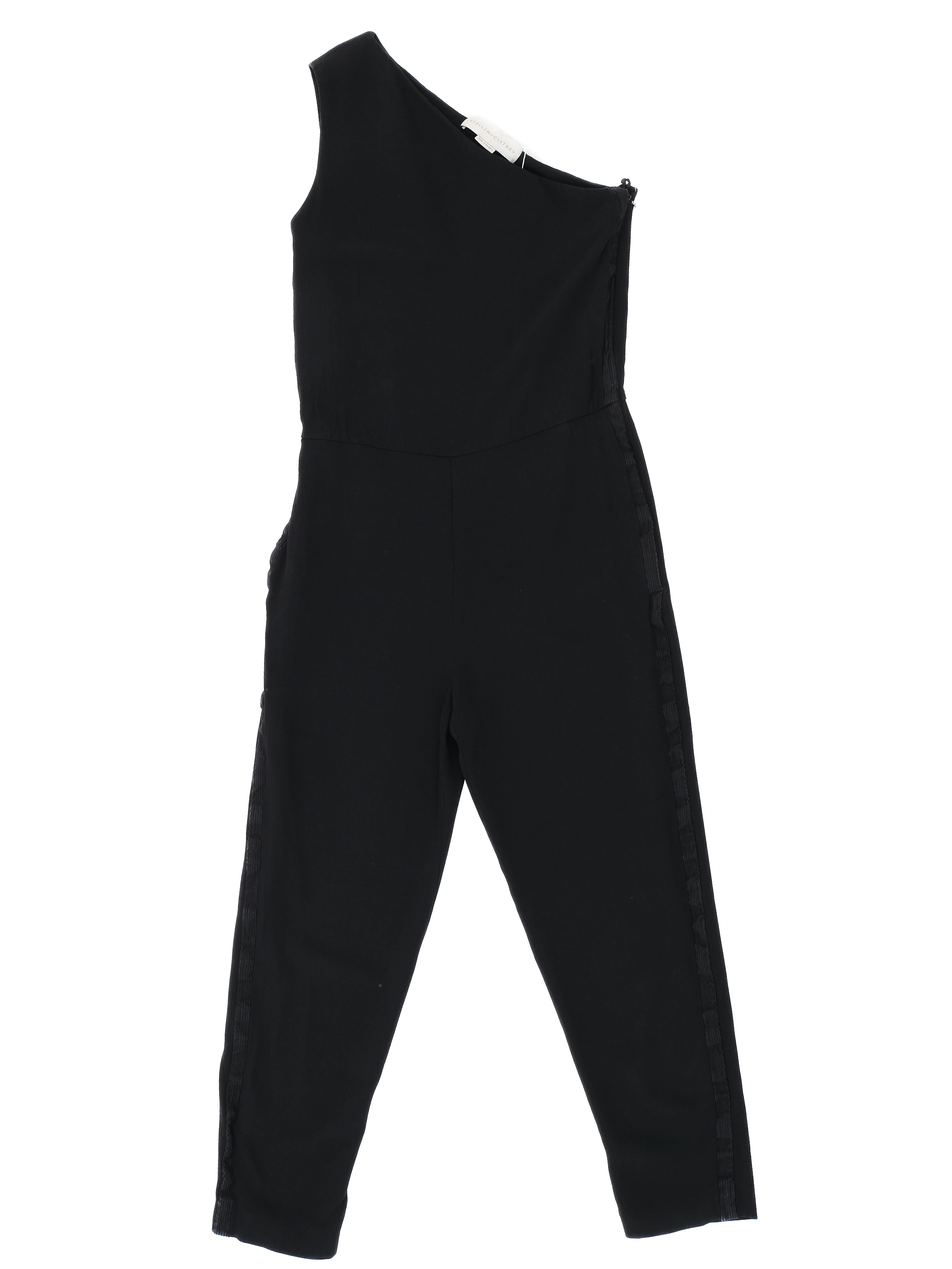 Stella McCartney Black Viscose Casual Jumpsuit — 3
