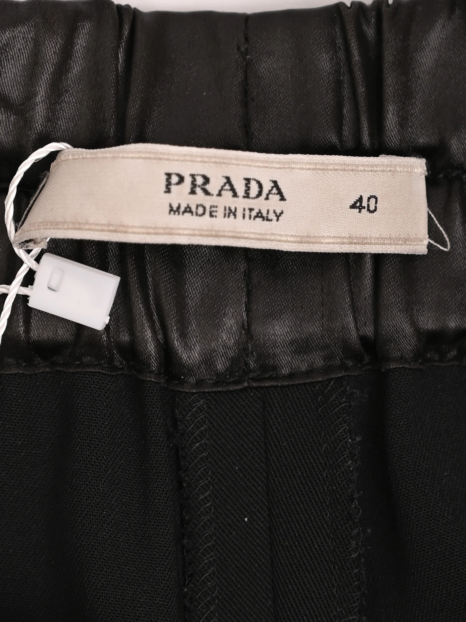 Prada Black Wool Culottes — 2